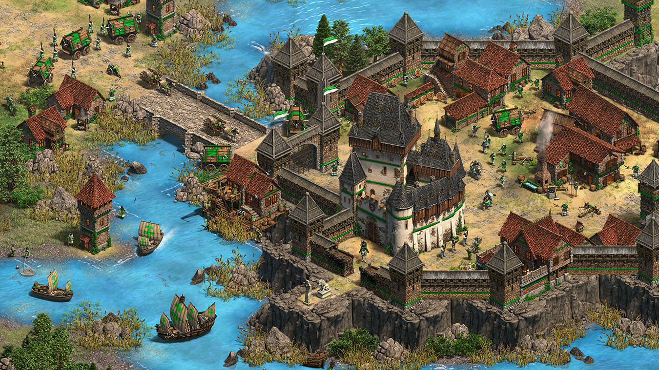 Age of Empires II: Definitive Edition in-game battle
